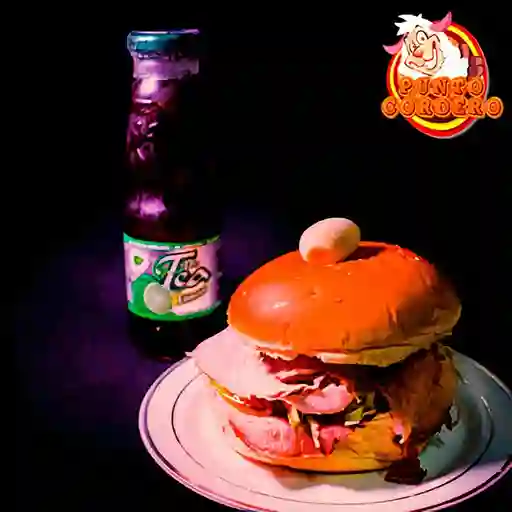 Combo 1 Hamburguesa de Cordero