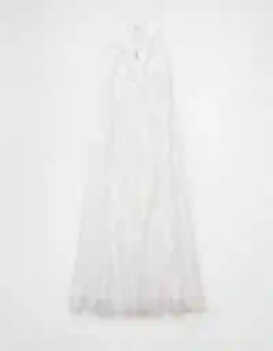 Vestido Mujer Blanco Talla: SMALL 8508106 American Eagle