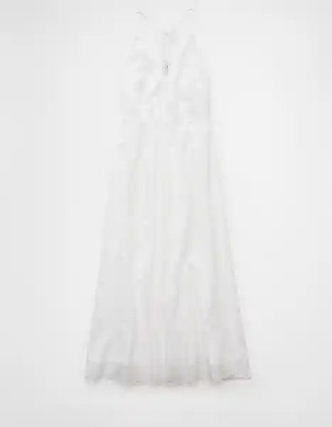 Vestido Mujer Blanco Talla: SMALL 8508106 American Eagle