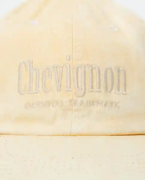 Gorra Acid Wash Legacy Amarillo Pan Medio Talla S Chevignon