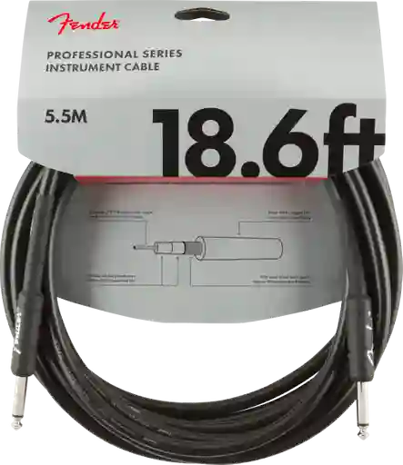 Fender Cable 18.6 Inst Blk 0990820020