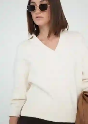 Tejido Mujer Crudo Novia Claro Talla M 489g016 Naf Naf