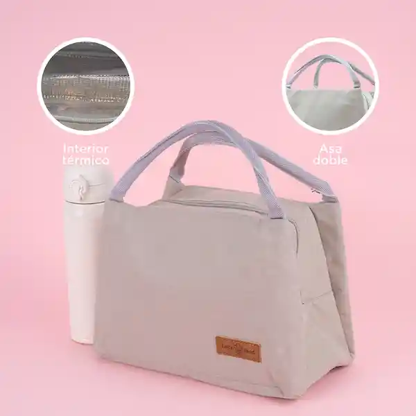 Lonchera Serie Tasty Food Gris Miniso