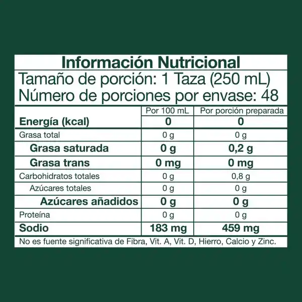 Caldo RICO deshidratado con verduras 12 cubos x 132g