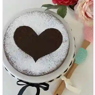 Torta Brownie Corazón