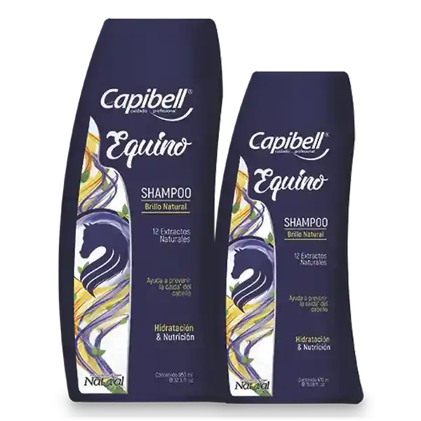 Capibell Pack Shampoo Equino