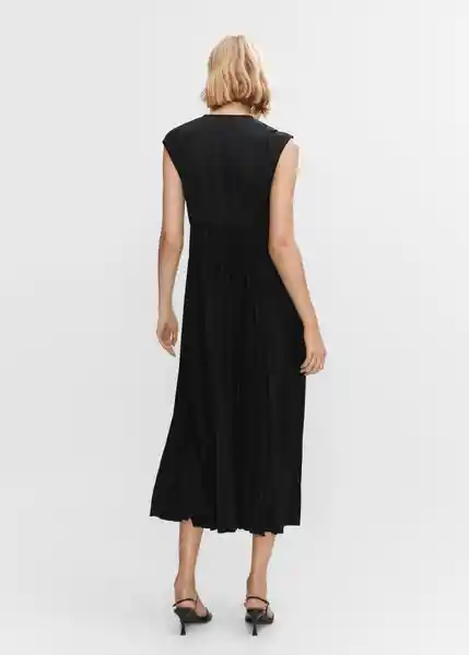 Vestido Stella-A Negro Talla S Mujer Mango