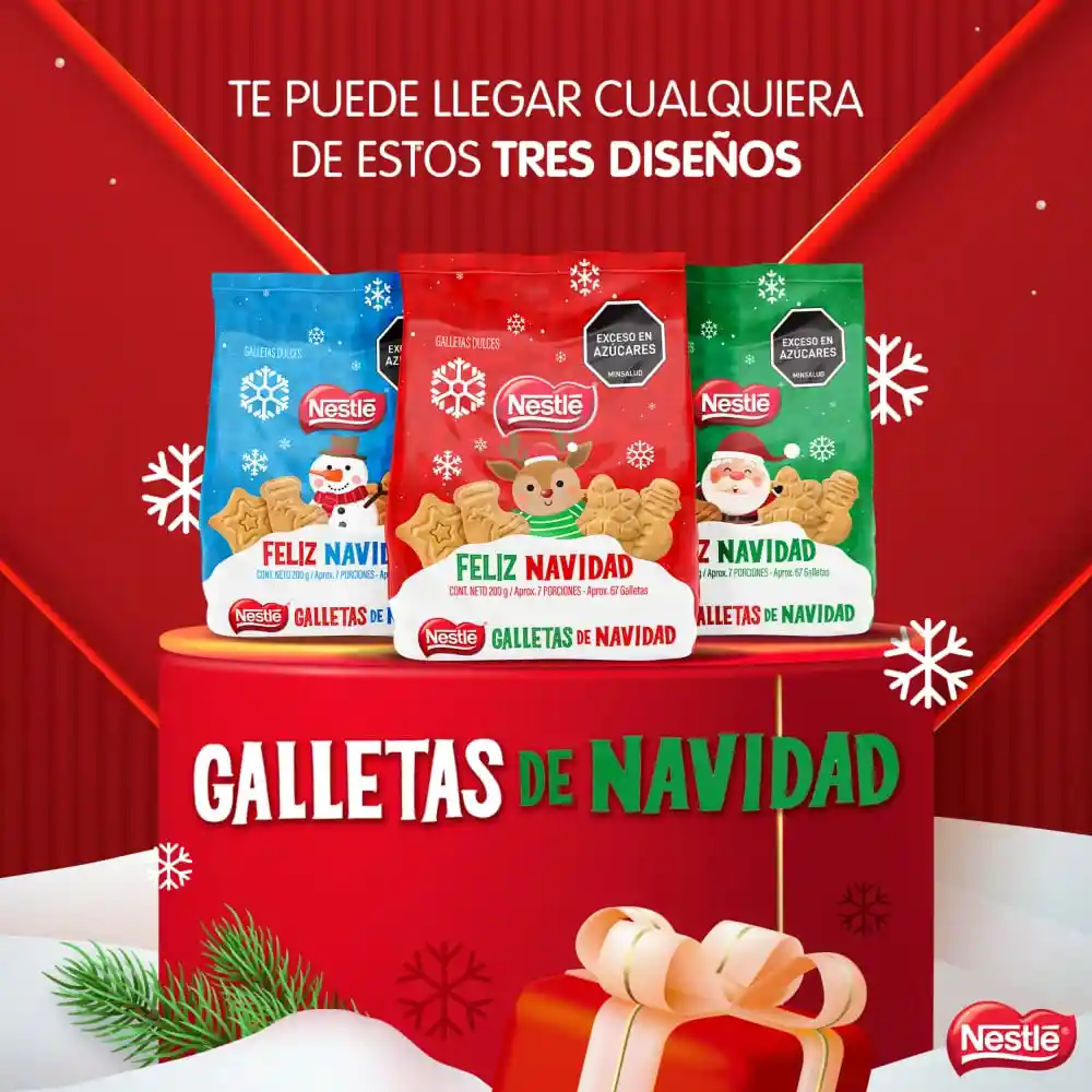 Galletas de Navidad NESTLÉ x 200g