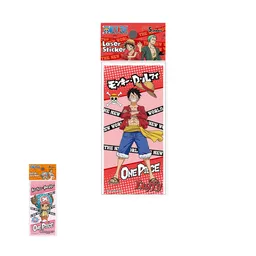 Sticker Holograficos Luffy y Chopper One Piece Miniso