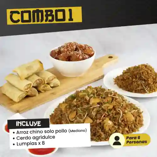 Combo Familiar 1 (5 a 6 Personas)