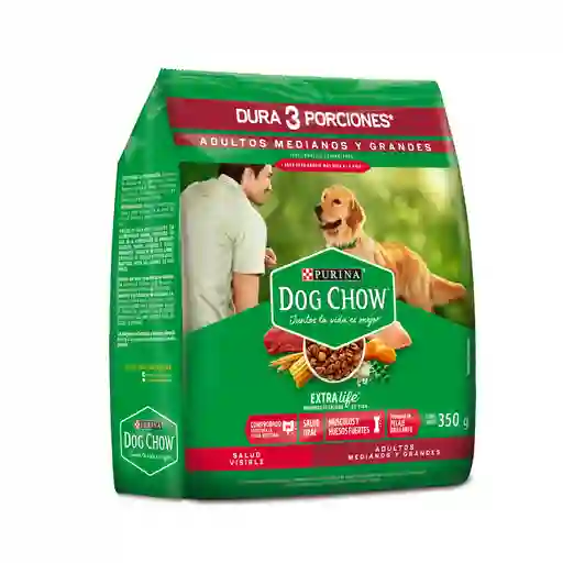 Dog Chow Salud Visible Adultos Medianos y Grandes 350g