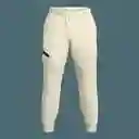 Under Armour Pantalón Unstoppable Flc Hombre Beige Talla XL