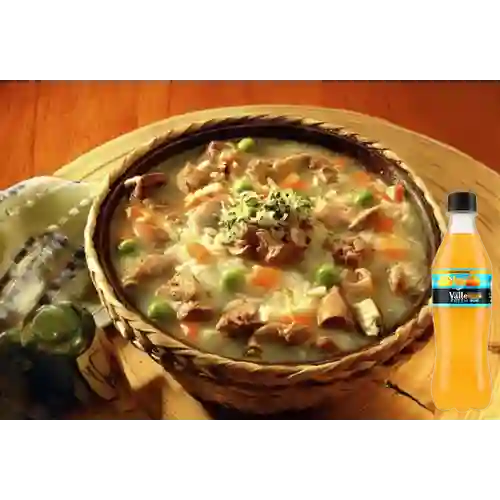 Combo Menudencias + Del Valle Naranja 400 ml