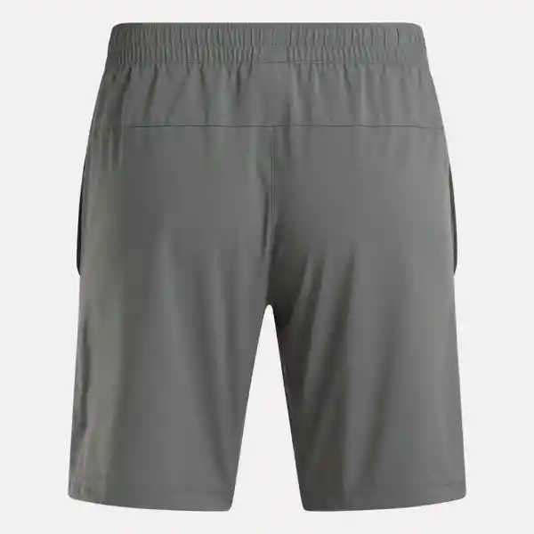 Reebok Pantaloneta Para Entrenamiento Hombre Gris Talla M