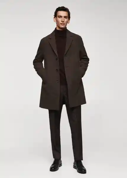 Abrigo Salford Khaki Talla XL Hombre Mango