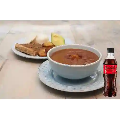 Combo Frijoles Montañeros +Cocacola S/az 400ml