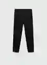 Pantalón Warm7 Negro Talla 10 Niños Mango