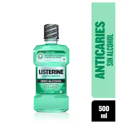 Enjuague Bucal LISTERINE Zero Anticaries 500 ML