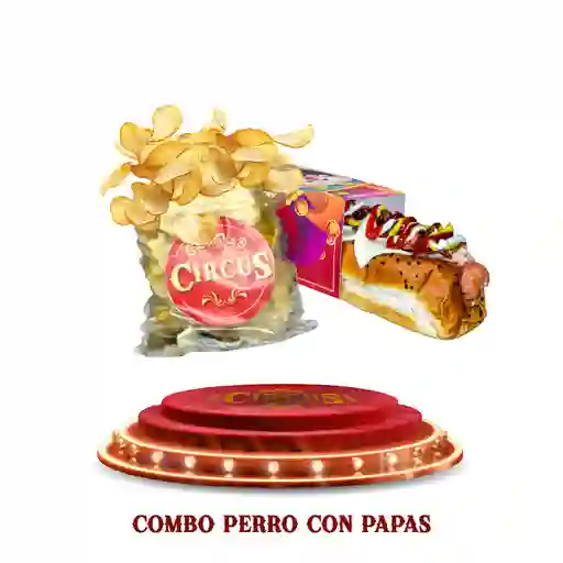 Combo Perro con Papas