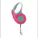 Miniso Correa Para Mascota Retractable Rosa 3 Metros