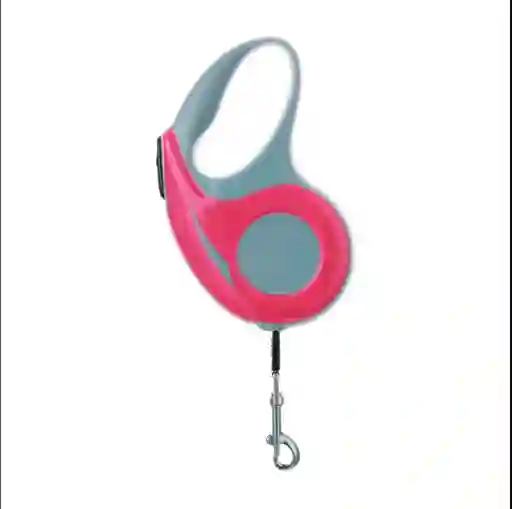 Miniso Correa Para Mascota Retractable Rosa 3 Metros