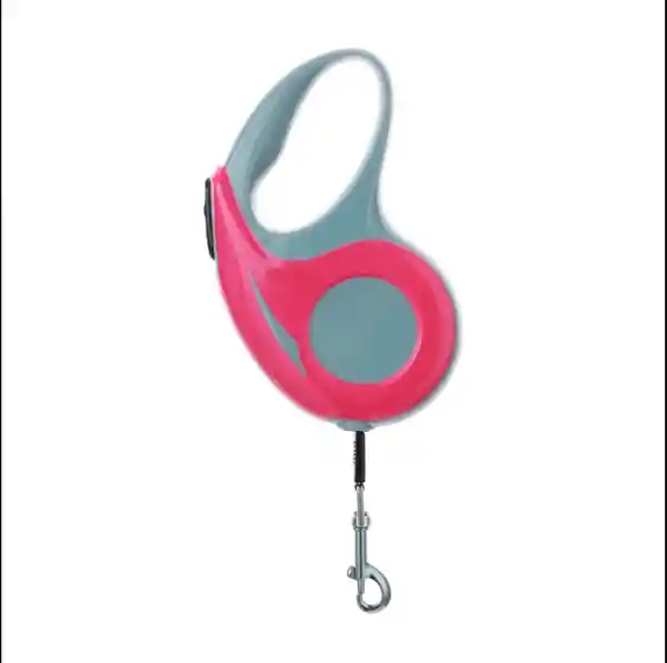 Miniso Correa Para Mascota Retractable Rosa 3 Metros