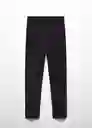 Pantalón Paloma Mujer Negro Talla 44 Mango