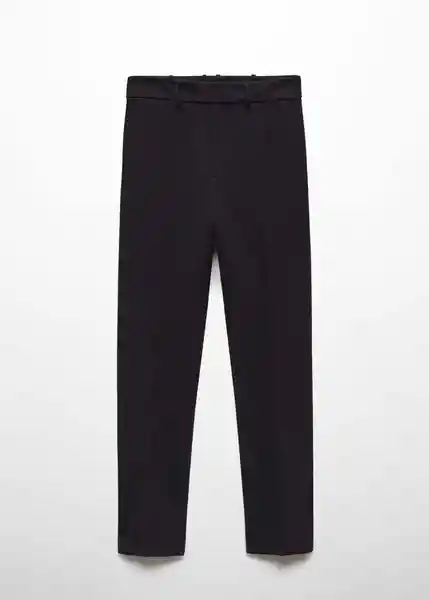 Pantalón Paloma Mujer Negro Talla 44 Mango