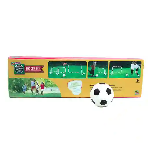 Monkey Set de Mini Mallas Canchas de Fútbol Con Bola