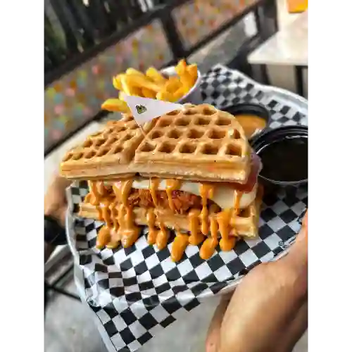 Chicken waffle