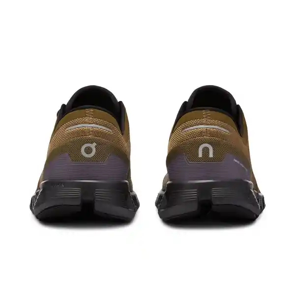 On Zapatos Cloud x 3 Para Hombre Café Talla 10 Ref: 60.98101