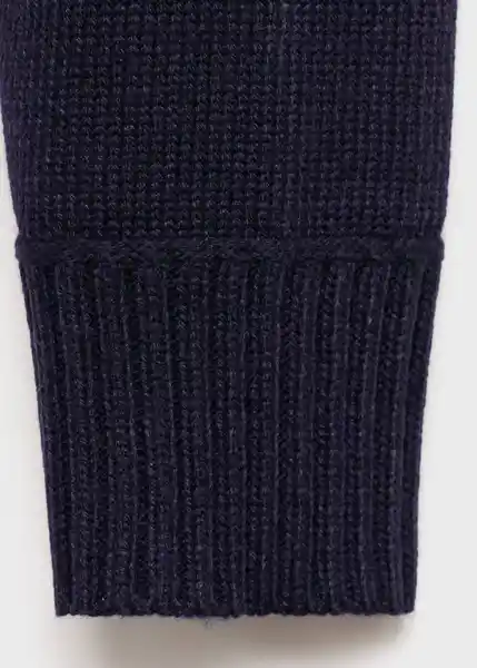 Saco Jersey Cabo Navy Talla L Mujer Mango