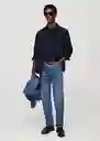 Jean Bob Tejano Oscuro Talla 44 Hombre Mango
