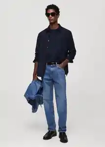 Jean Bob Tejano Oscuro Talla 44 Hombre Mango