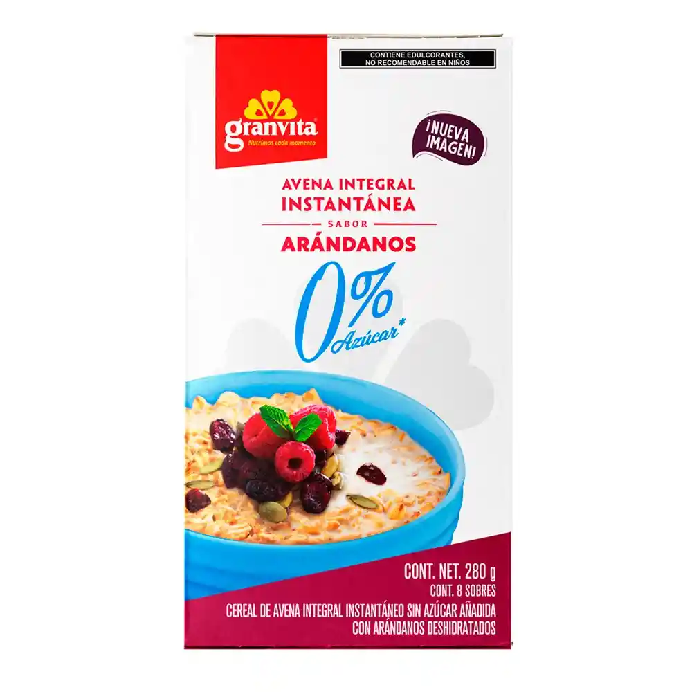 Granvita Avena Instantánea Arándanos