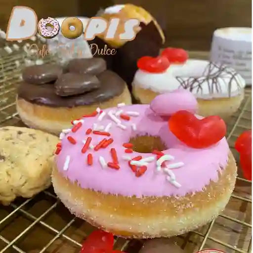 Caja x 6 donuts light amor y amistad