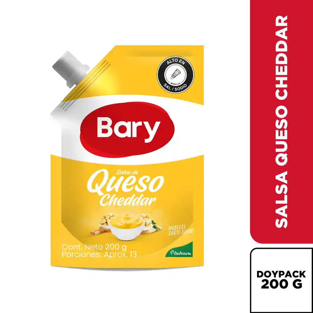 Bary Salsa Queso Cheddar 200 g