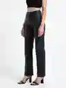  Pantalon Percival Negro Puro Ultra Oscuro Talla 12 Naf-Naf 