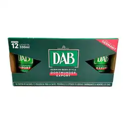 Dab Dortmunder Export Cerveza Alemana en Lata