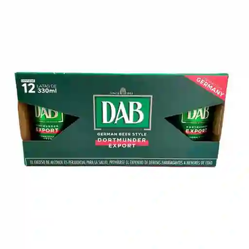 Dab Dortmunder Export Cerveza Alemana en Lata