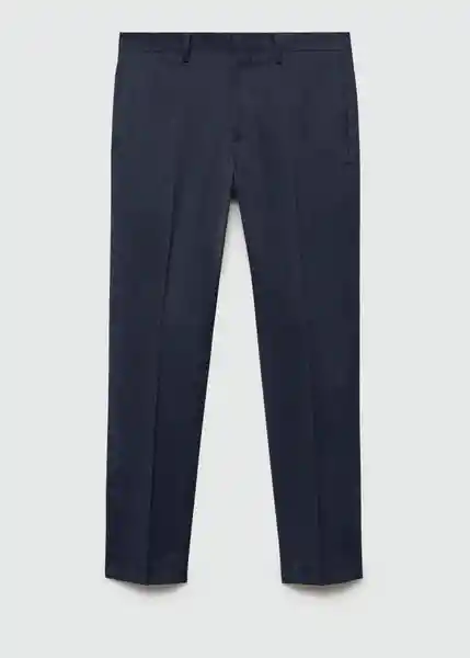 Pantalón París Indigo Talla 36 Hombre Mango