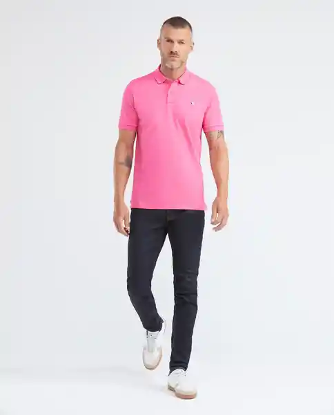 Camiseta Polo Rosa Fandango Oscuro T. S 1111132064583 Chevignon