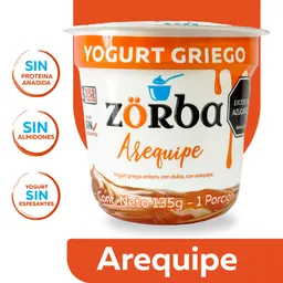 Zörba Yogurt Griego Arequipe