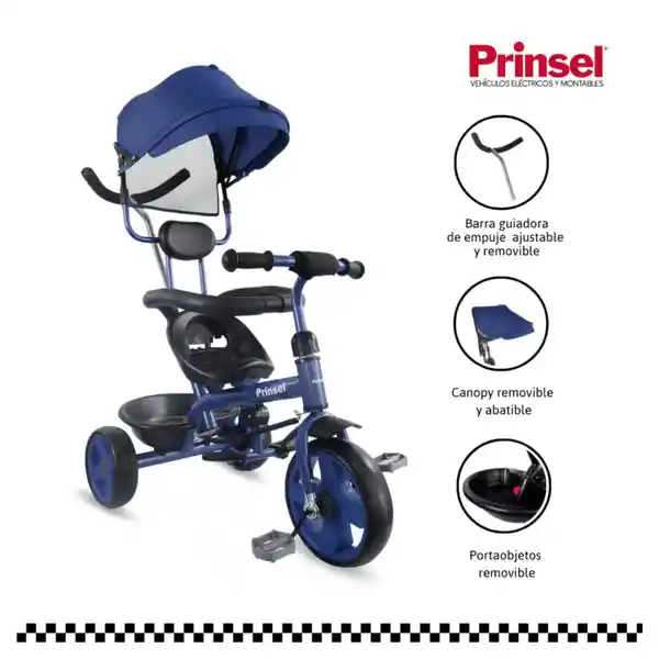 Prinsel Triciclo Ryder Azul