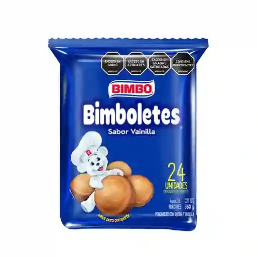 Bimbo Ponquecito Letes Vainilla