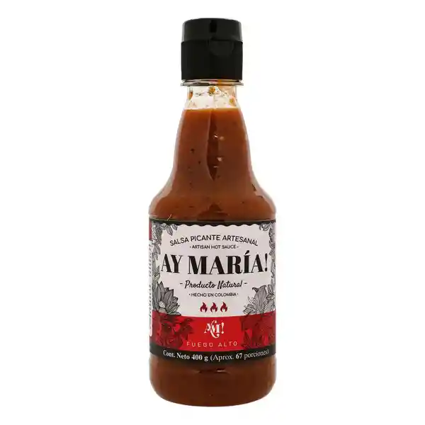 Ay Maria Salsa Picante Artesanal Fuego Alto