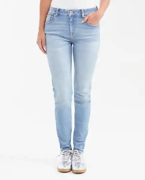 Jean Cosmo Femenino Azul Cristalino Talla 6 Chevignon