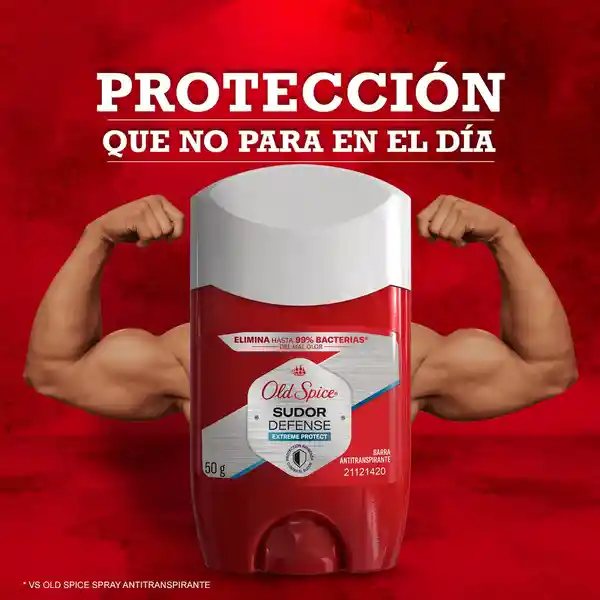 Desodorante Antitranspirante Hombre Old Spice Barra Extreme Protect 50 g