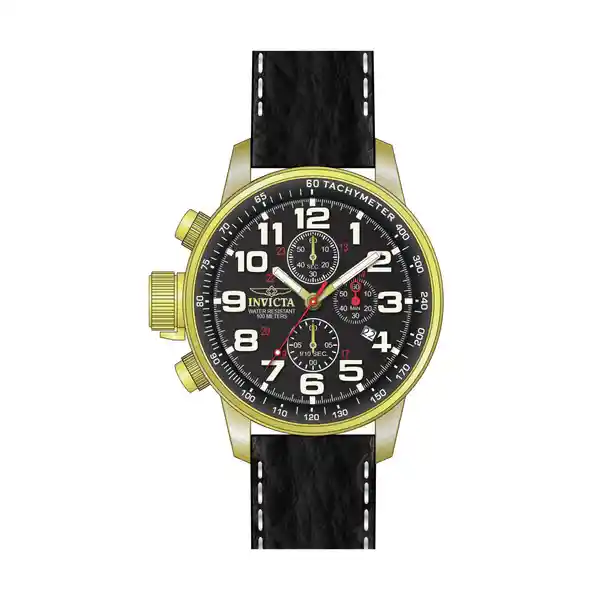 Invicta Reloj Hombre Cuero Modelo 3330