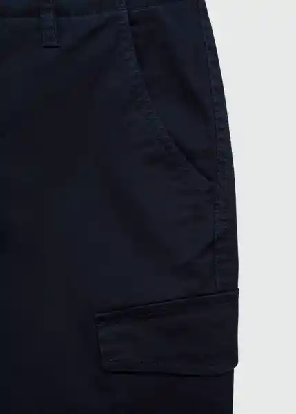 Pantalón Cargo6 Navy Talla 20 Niños Mango